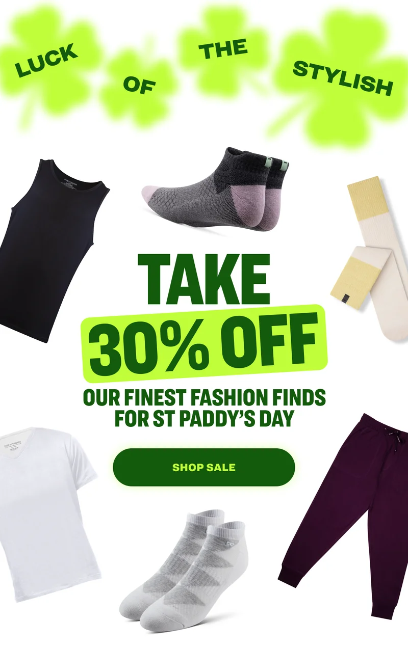 luck of the stylish 30% off take our finest fashion finds for st paddy’s day shop sale