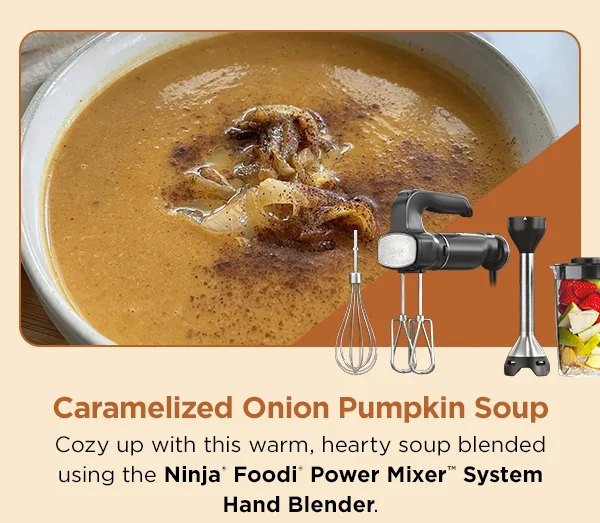 Caramelized Onion Pumpkin Soup