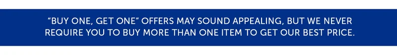 Reward points are delayed and inconvenient discounts. We have thousands of present-time discounts every week.