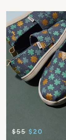 Lucky Shimmer Clovers Toddler - Image