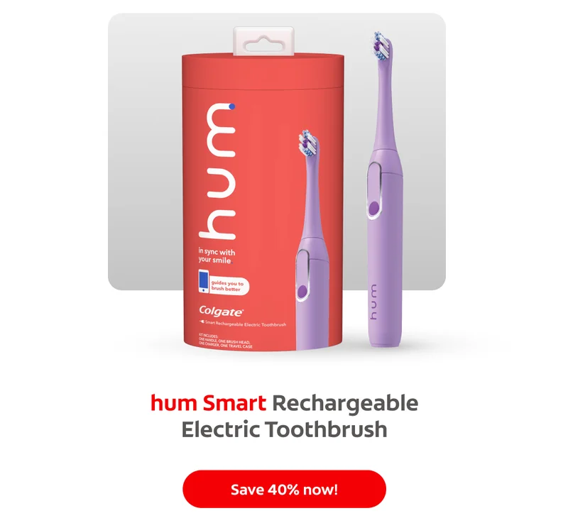 hum Smart Rechargeable Electric Toothbrush