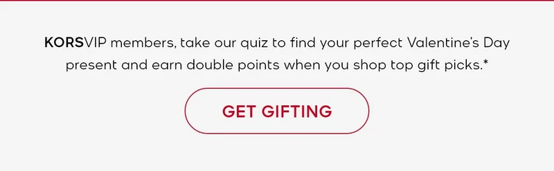 Gift quiz banner