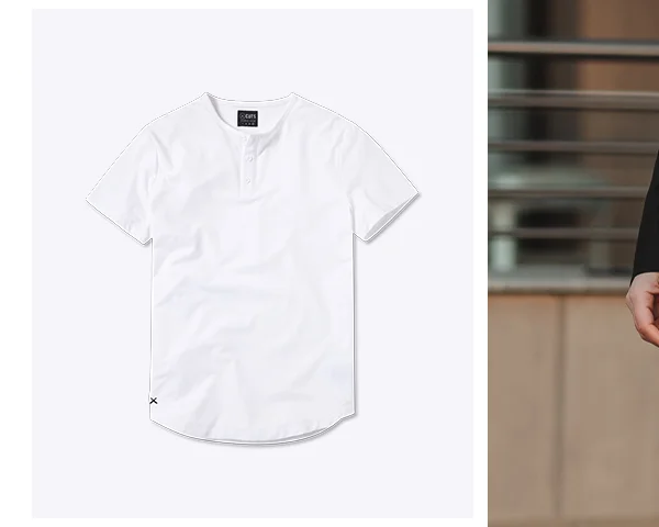 AO Henley Tee