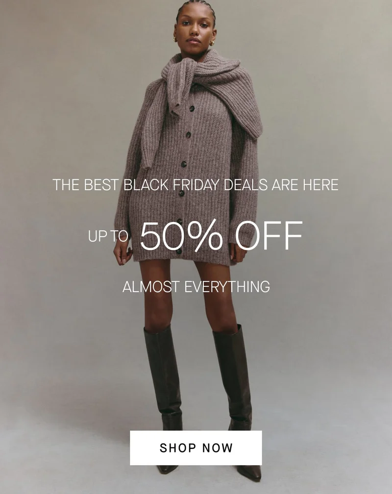 THE BEST BLACK FRIDAY DEALS ARE HERE UP TO, 50% OFF ALMOST EVERYTHING [Shop Now]