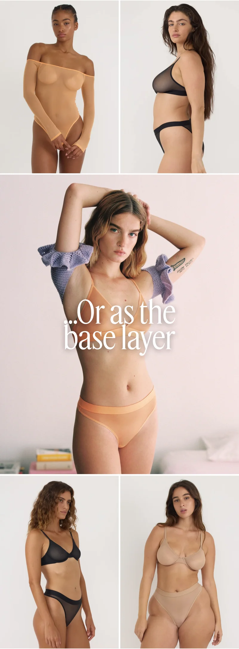 ...Or as the base layer