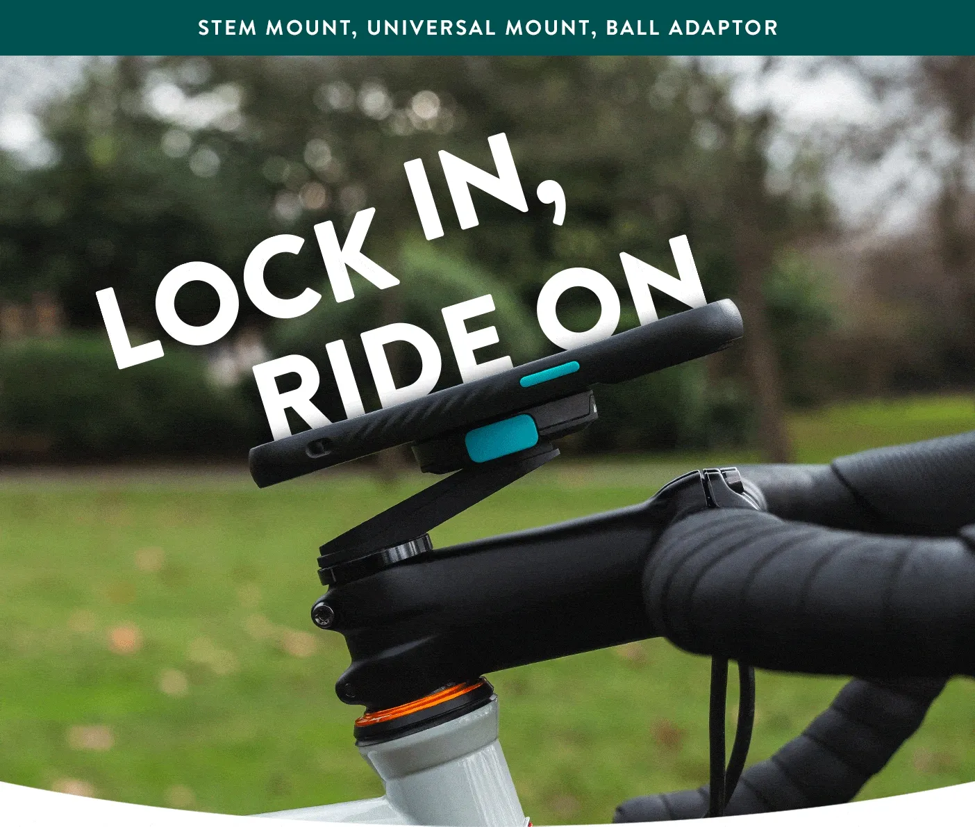 Lock in, ride on