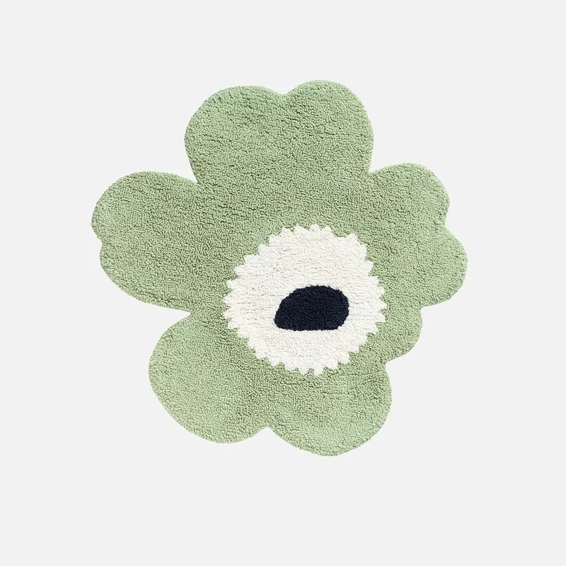 Unikko bathmat in sage