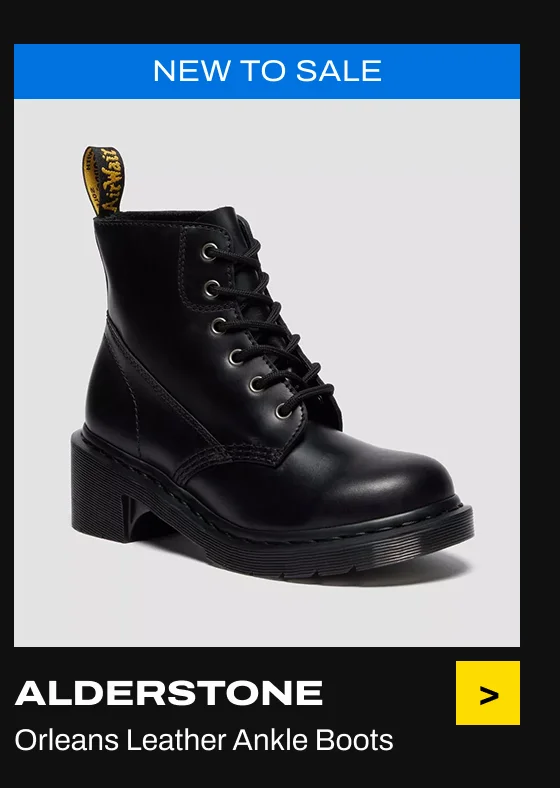 ALDERSTONE Orleans Leather Lace Up Ankle Boots