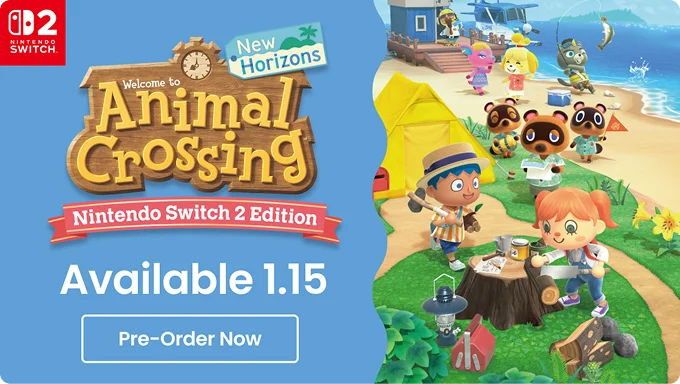 Animal Crossing New Horizons Nintendo Switch 2 Edition | Available 1.15 | Pre-Order Now