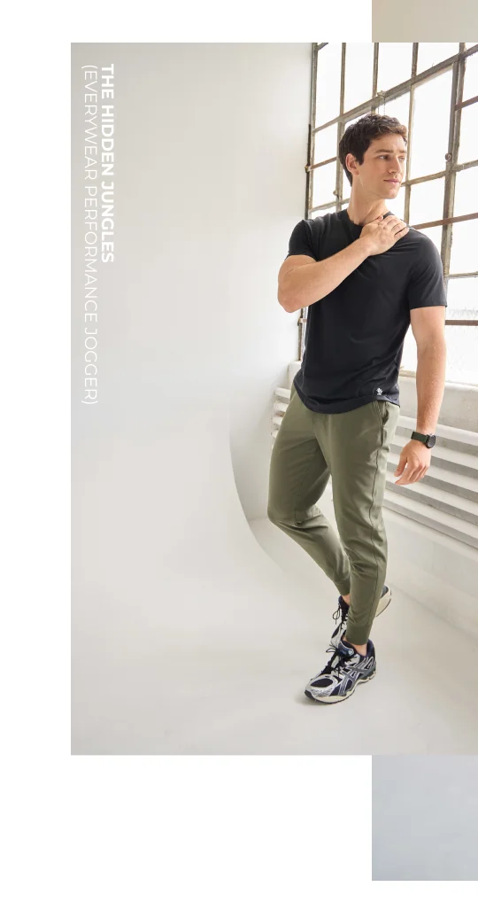 Everywear Performance Jogger: The Hidden Jungles