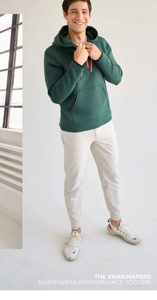 Everywear Performance Jogger: The Khakinators