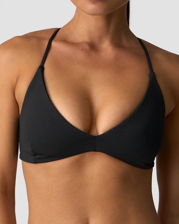 Nimble Strappy Sports Bra Black