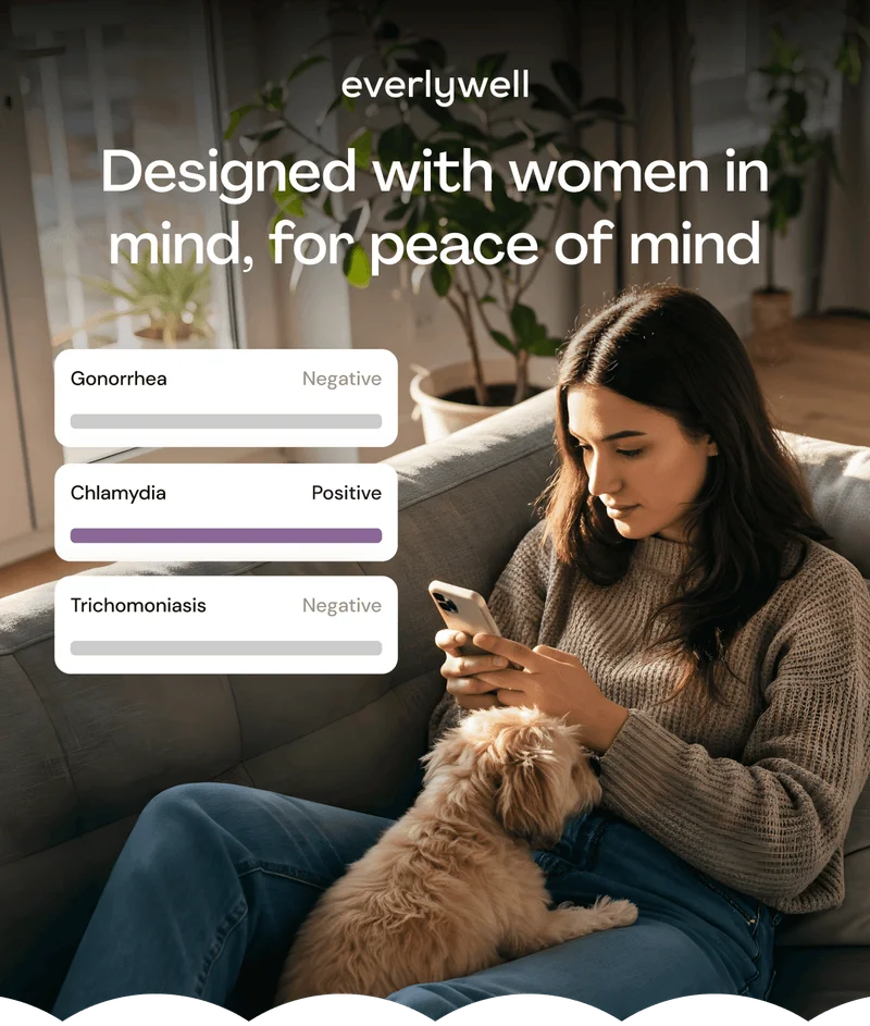 Visby Rapid PCR At-Home Female STD Test – 3 Panel