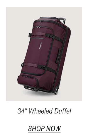 34" Wheeled Duffel