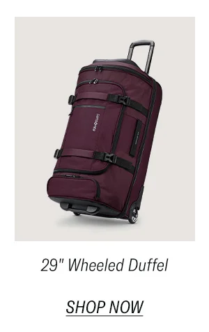 29" Wheeled Duffel