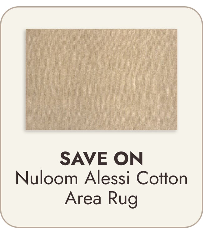 Nuloom Alessi Solid Farmhouse Cotton Area Rug