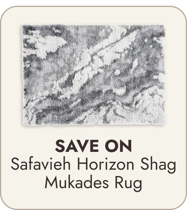 SAFAVIEH Horizon Shag Mukades Abstract Rug