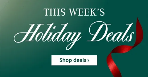 This weeks Holiday Deals Shop deals