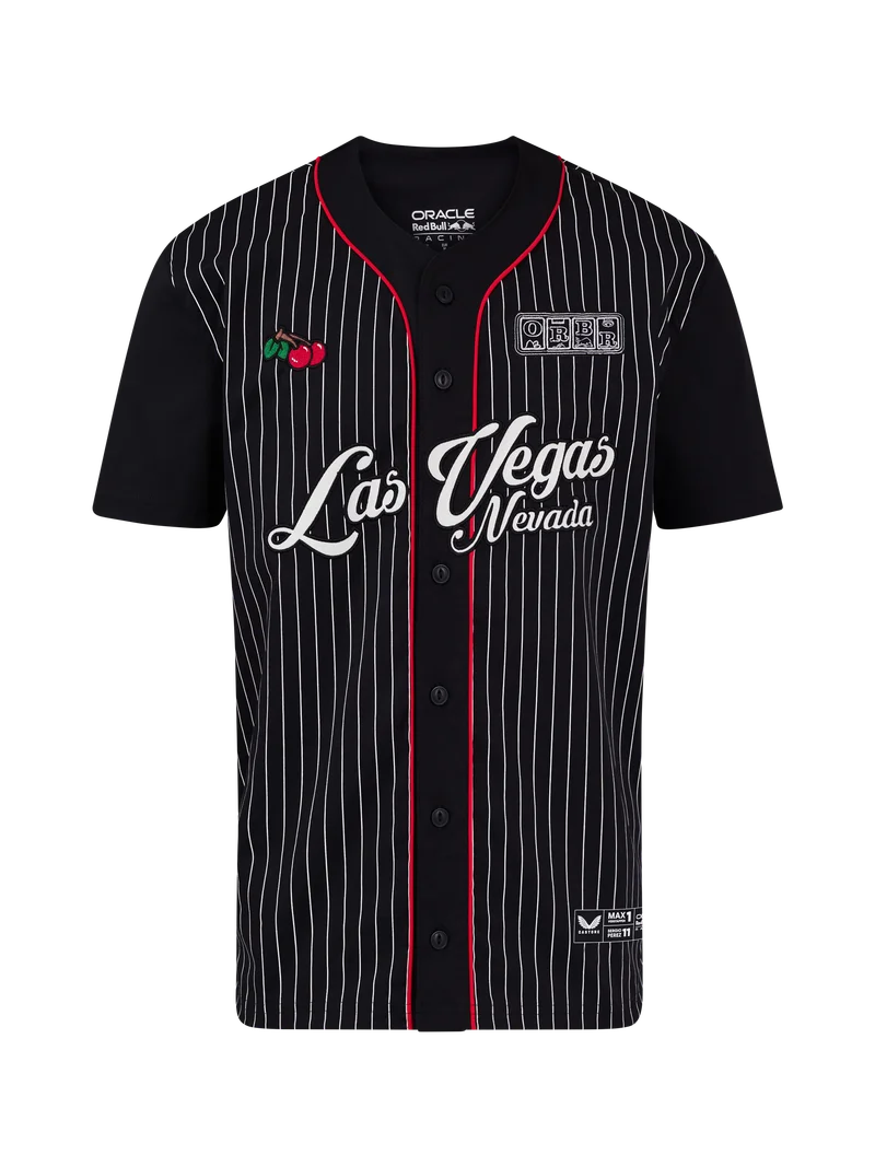 Oracle Red Bull Racing Las Vegas GP Baseball Jersey