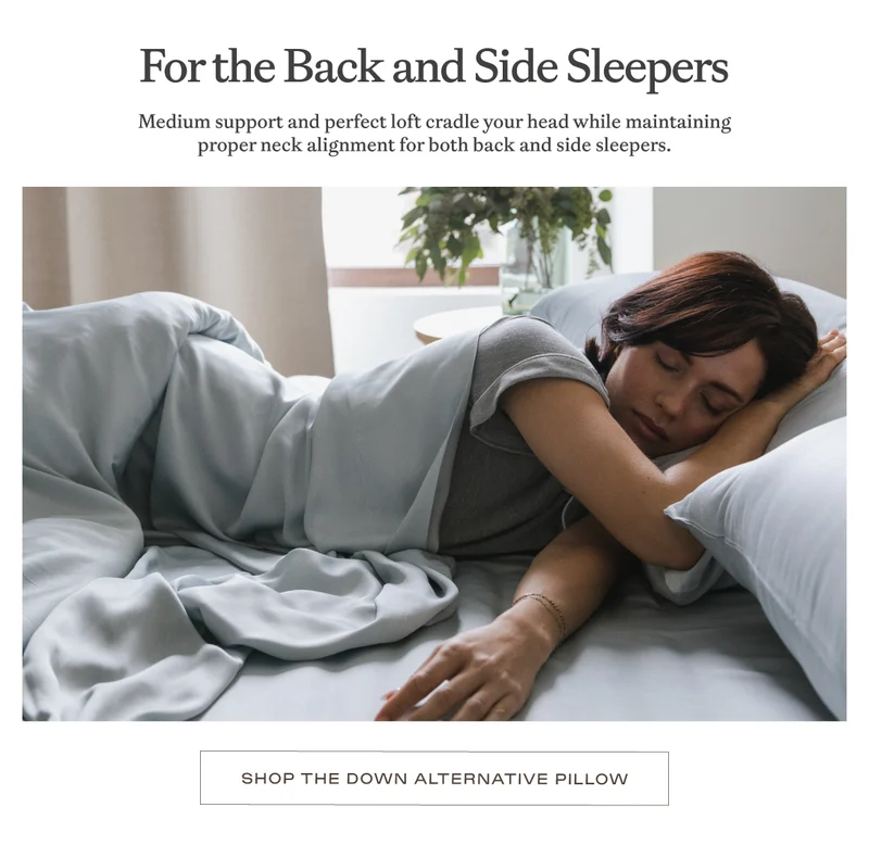 For The Back and Side Sleepers For The Back and Side Sleepers