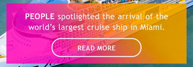 PEOPLE SPOTLIGHTED THE ARRIVAL