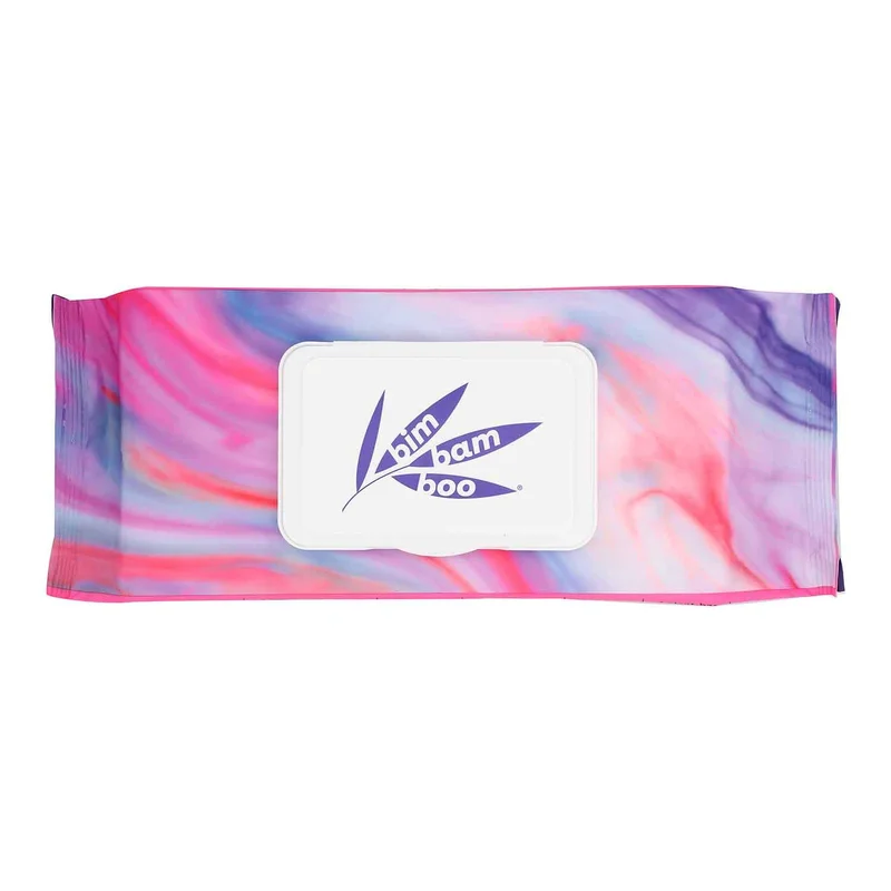 Flushable Bamboo Wipes, Unscented, 42 XL, 1 Ct