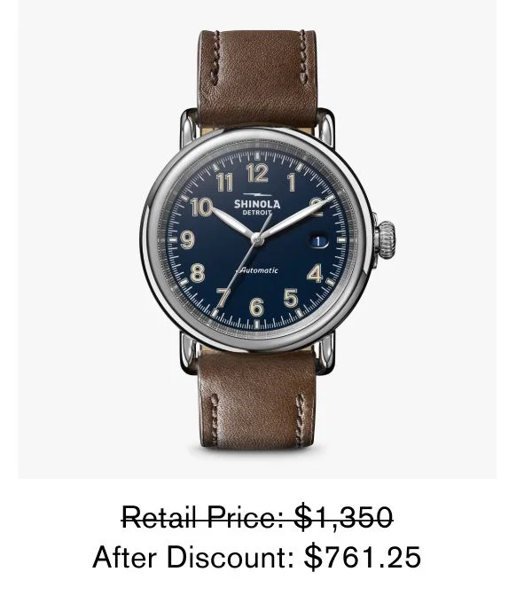 Retail Price: $1,350 After Discount: $761.25