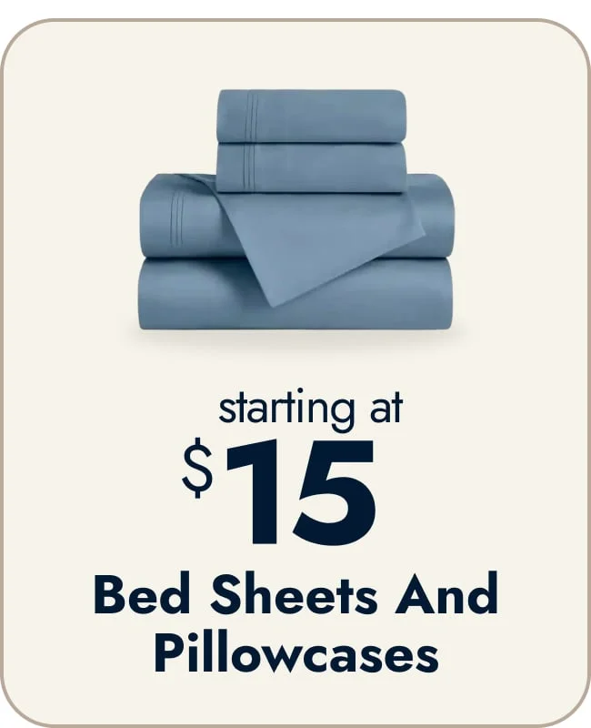 Bed Sheets and Pillowcases