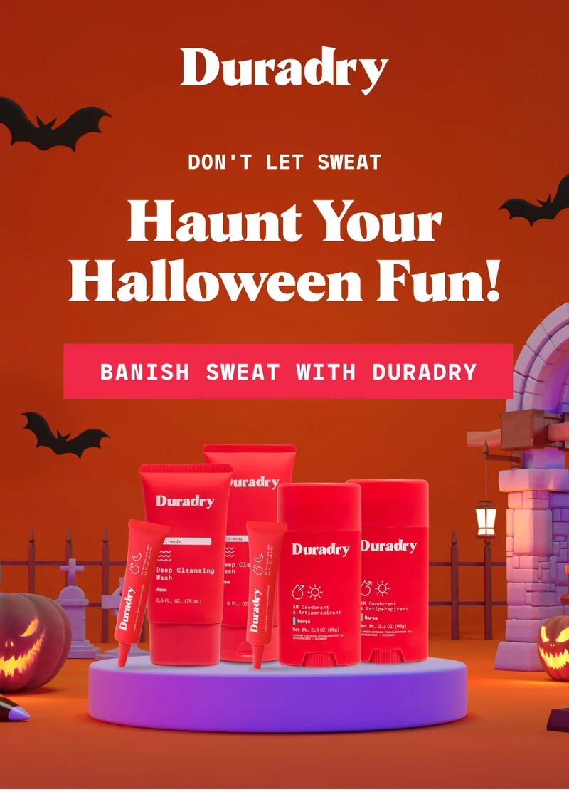 Don't Let Sweat Haunt Your Halloween Fun!