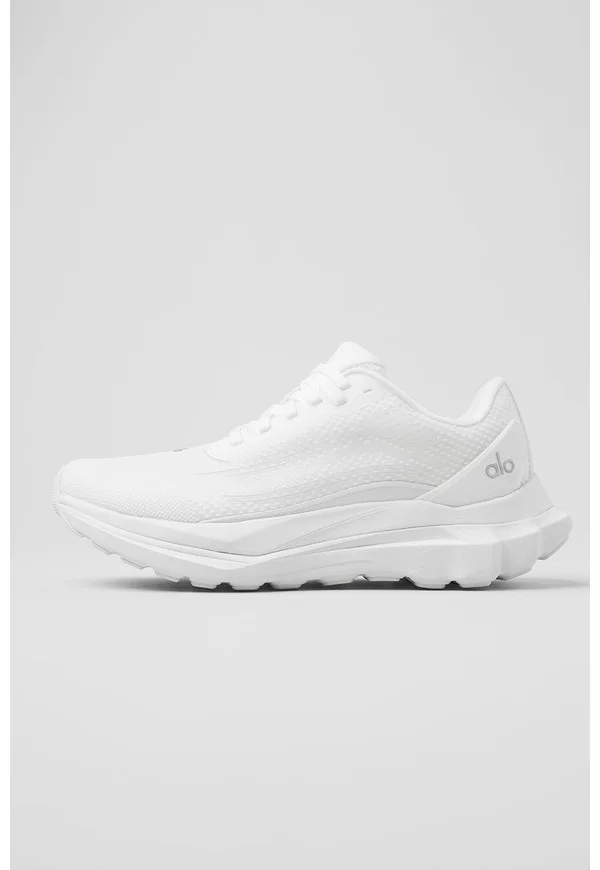 Alo Runner - White/White - White/White / 5.5M/7W