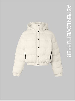 Aspen Love Puffer - Ivory