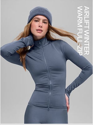 Airlift Winter Warm Full Zip - Bluestone