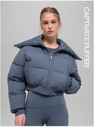 Captivate Puffer - Bluestone