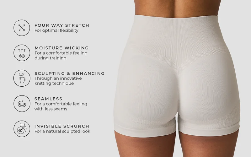 Sculpt Seamless Short Light Dusty Beige