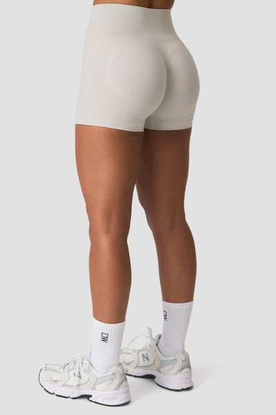 Image of Sculpt Seamless Shorts  Light Dusty Beige