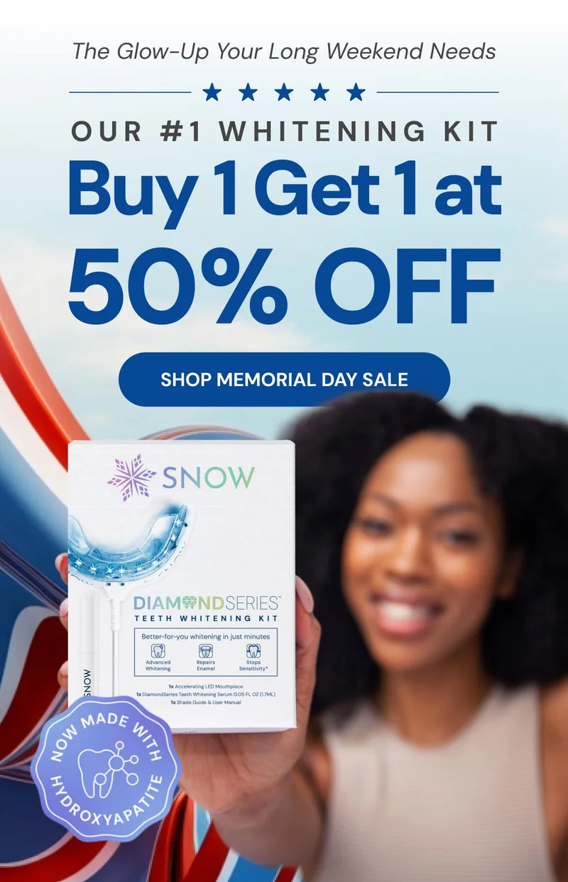 The Glow-Up Your Long Weekend Needs Our #1 Whitening Kit Buy 1 Get 1 at 50% OFF