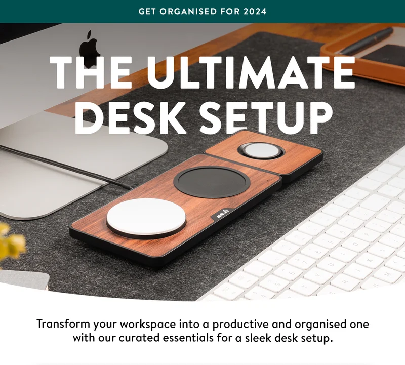 The ultimate desk set up