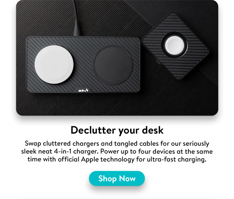 Declutter your desk