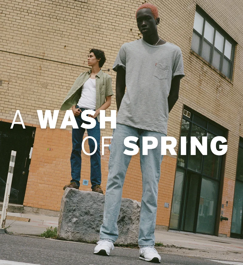 SHOP MID AND LIGHT WASH JEANS