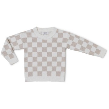 Barefoot Dreams Toddler CozyChic Cotton Checker ed Pullover