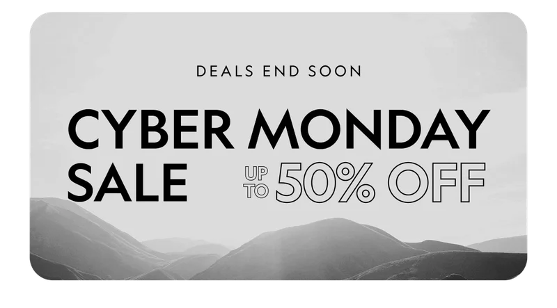 Cyber Monday Sale