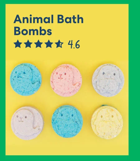 Animal Bath Bombs
