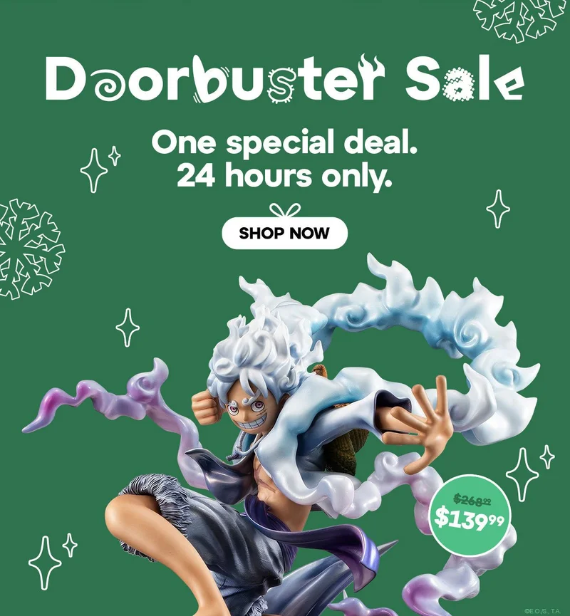 Doorbuster Sale. Shop Now.