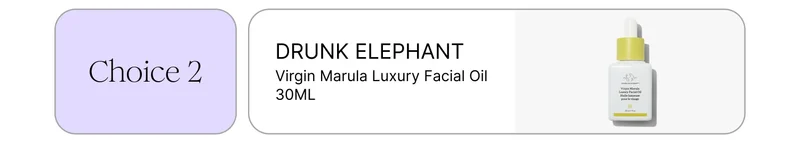 Choice 2 Virgin Marula Luxury Facial Oil 30ML