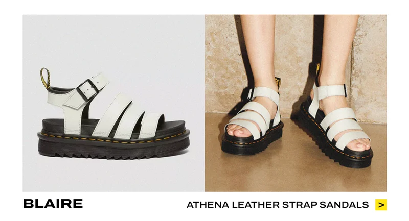 Blaire Athena Leather Strap Sandals