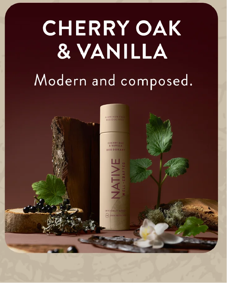 Cherry Oak & Vanilla  / Modern and composed.