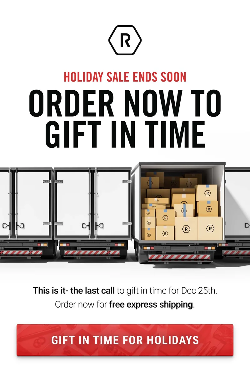Last Call to Gift in Time for Dec 25th: Order Now for Free Express Shipping