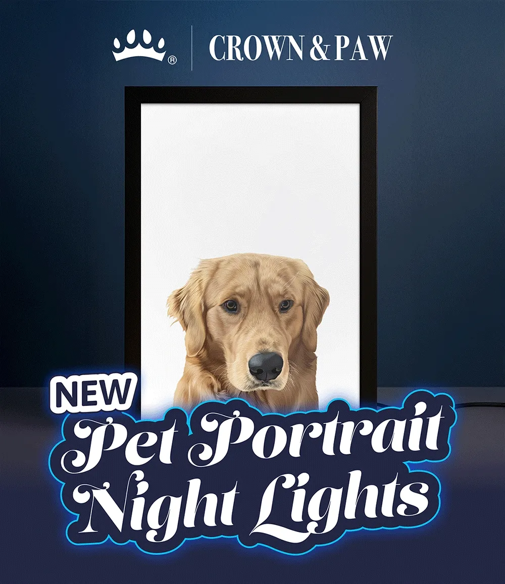 NEW! Pet Portrait Night Lights