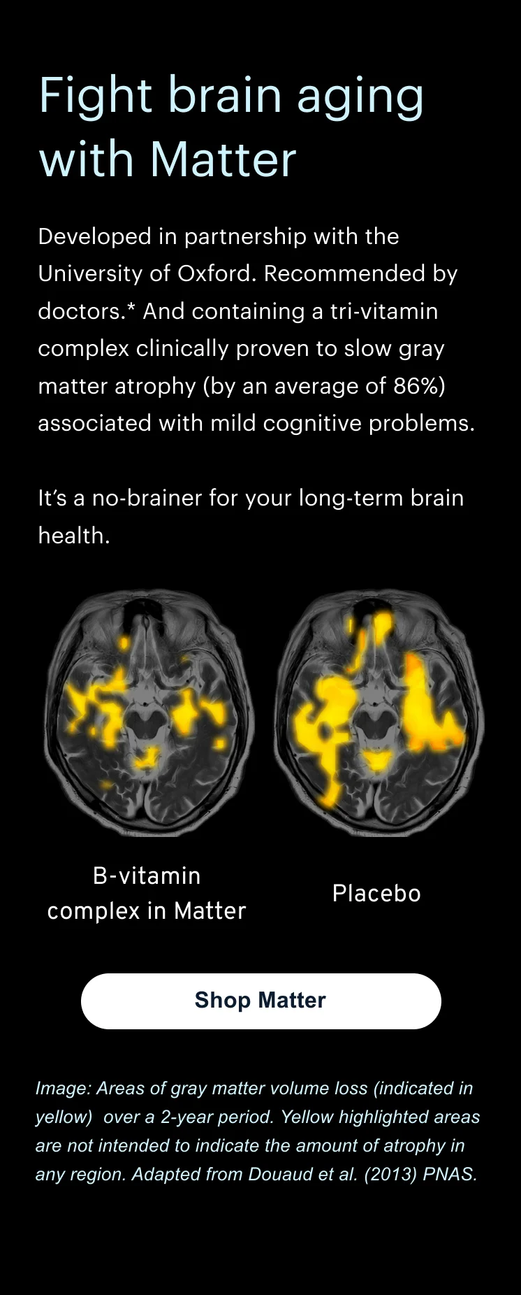 Fight brain aging with Matter | Shop Matter