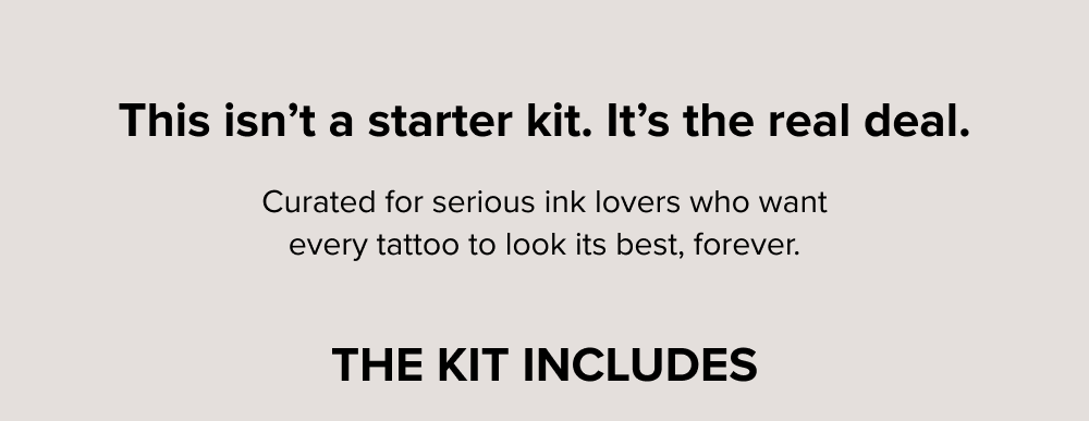 This isn’t a starter kit. It’s the real deal.